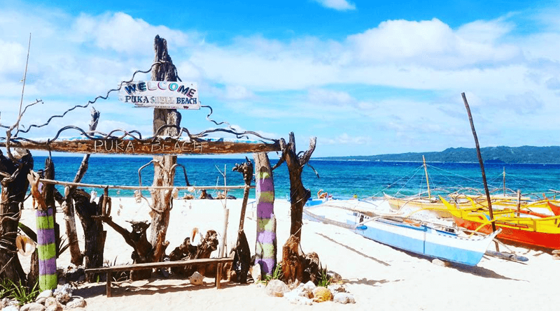 フィリピン・ボラカイ島のベストビーチ「プカシェルビーチ」
