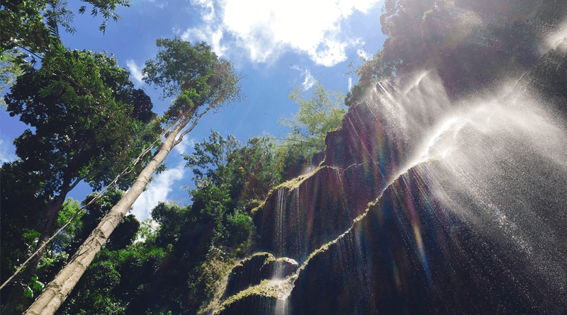 神秘の滝の癒し体験！フィリピン・セブ島「ツマログ滝」